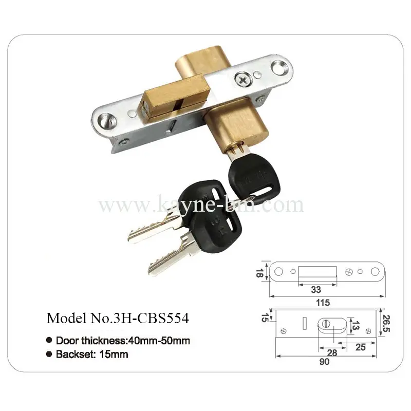 CBS554S sliding door lock parts.jpg