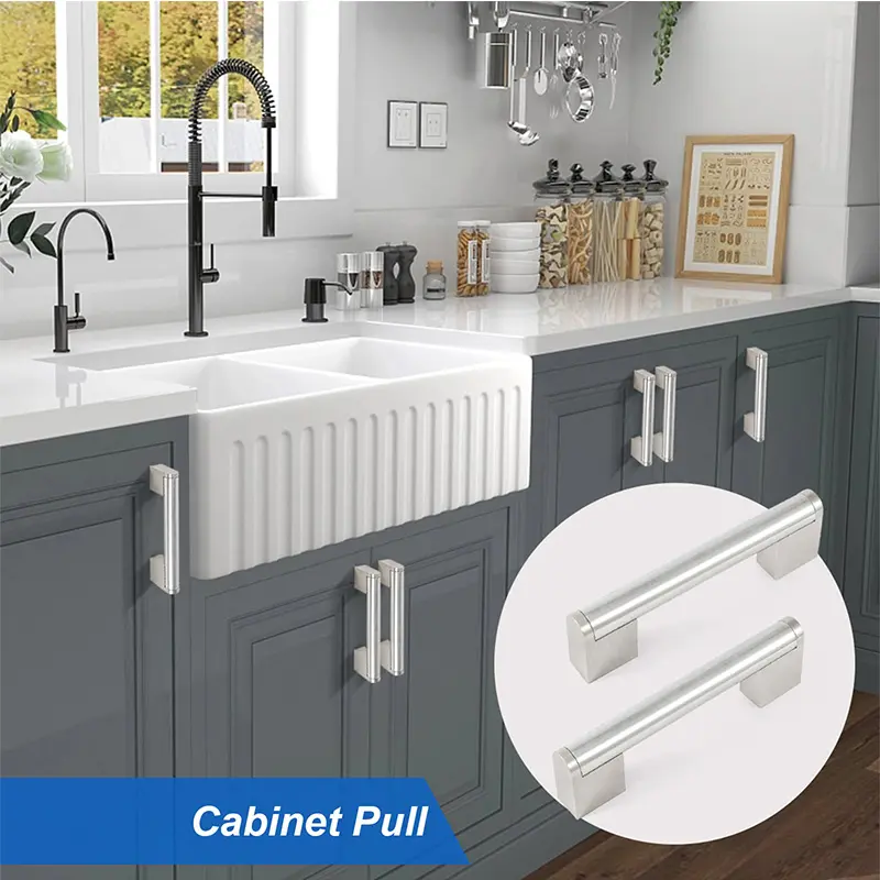 3H-DJ029  SS Drawer Pulls