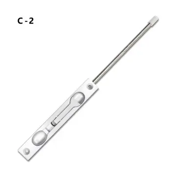 C1 / C2 Modern Aluminum Sliding Bolt Lock Zinc Alloy Door Flush Bolts For Aluminum Door