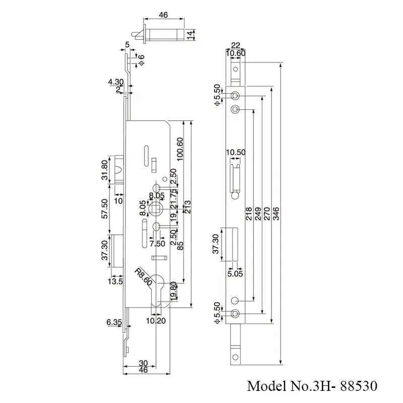 88530 multi-points lockable door lock.jpg