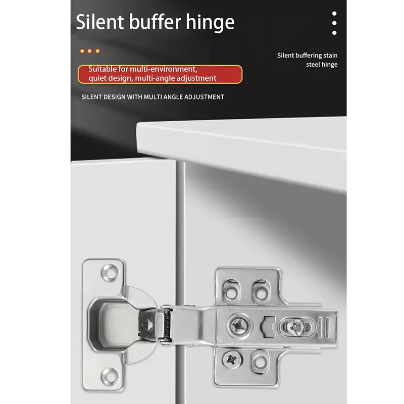 Smooth-Closing Cabinet Hinges