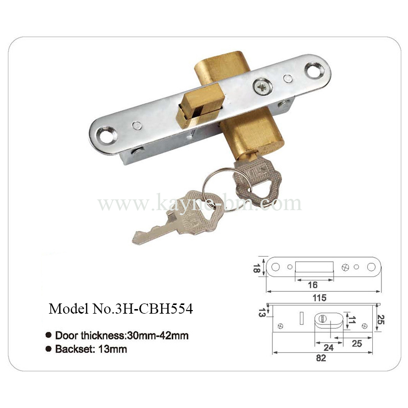 CBH554 ALU DOOR LOCK