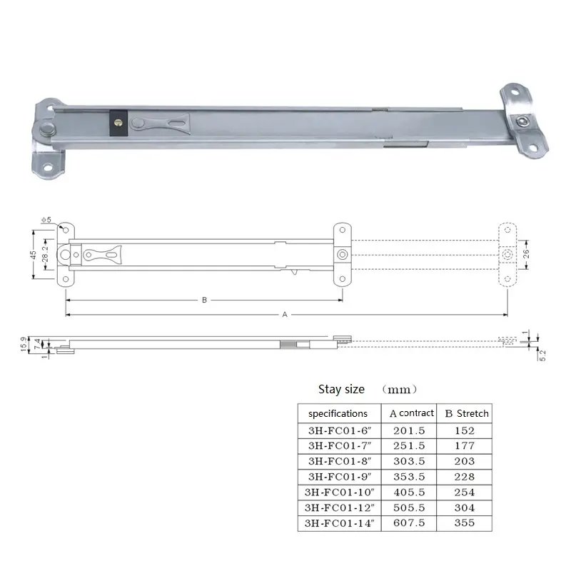 window stay restrictor,
