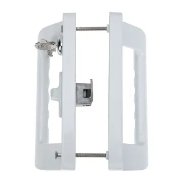 3H-B88A Double-page Sliding Door Lock Lever Handle Barn Handles Heavy Duty Patio Cabinet Locks Glass Knob