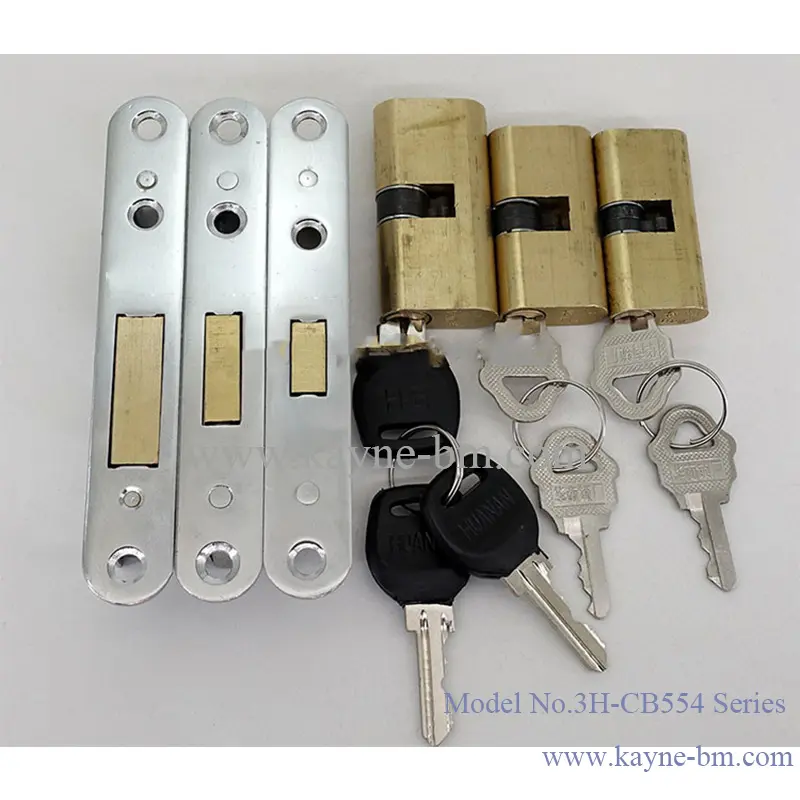 554 sliding glass door handle with lock