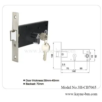 3H-CB7065 Aluminium Door Handle Lock ...
