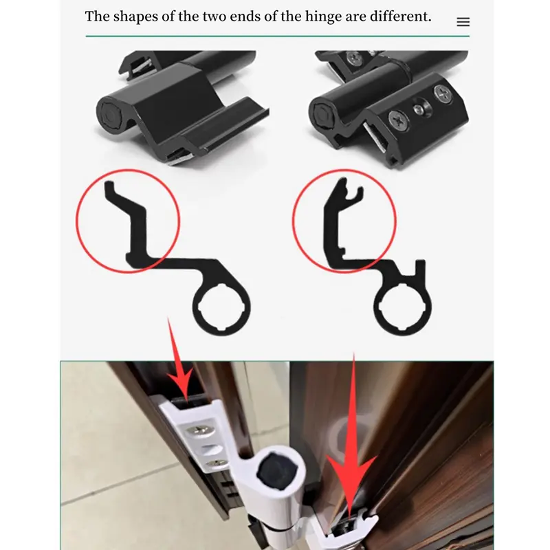 Rust-resistant door hinge