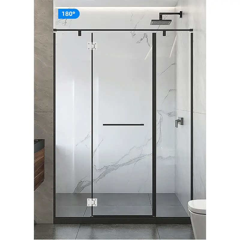 180 degree glass hingeurx