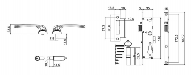 Push-pull door lock supplier from China .png