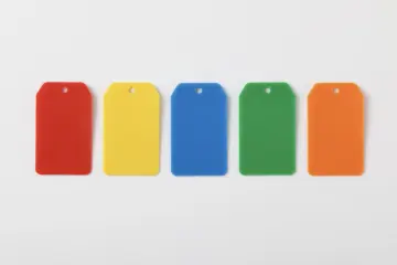 Environmental-friendly plastic labels...