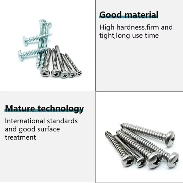 Pan head screws
