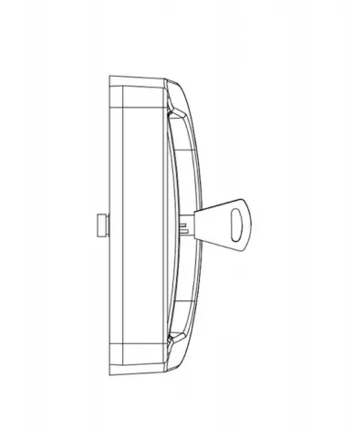 Single open with key door locks .png